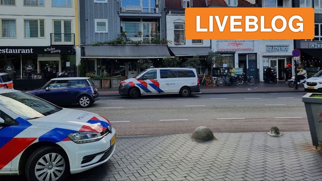 In de binnenstad van Nijmegen is een aanhouding verricht na een steekincident.