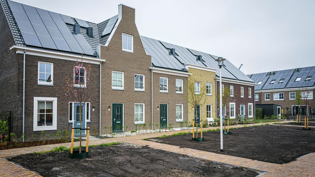 Zonnepanelen in Vleuten.