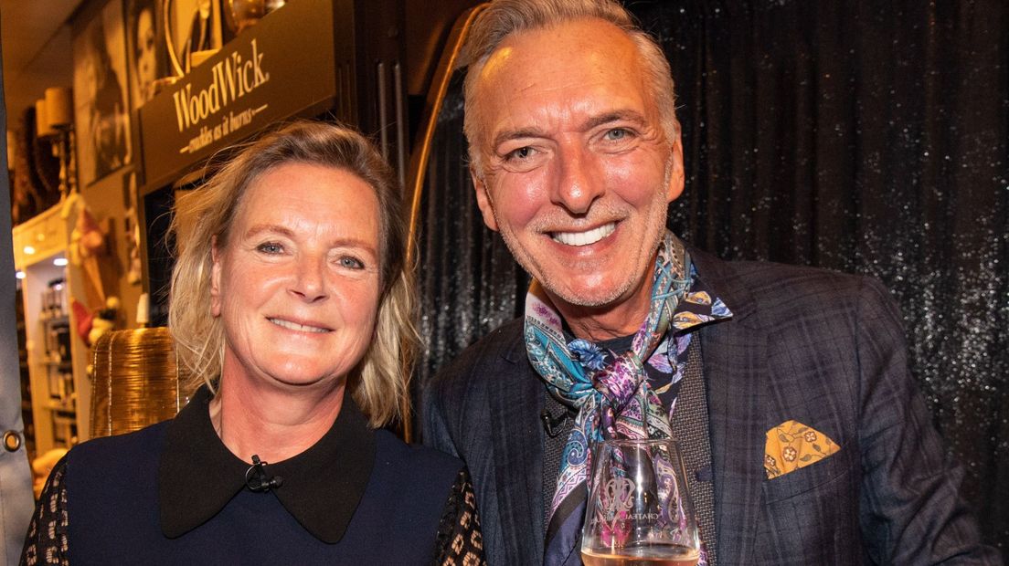 Erica samen met Martien Meiland