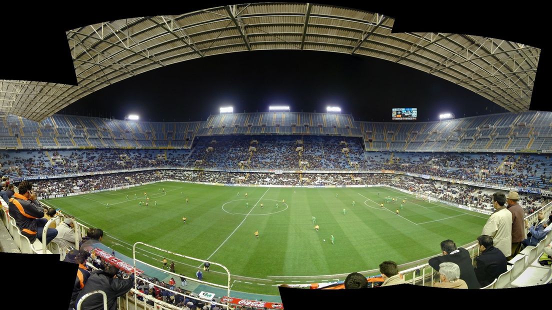 Mestalla, het stadion van Valencia CF