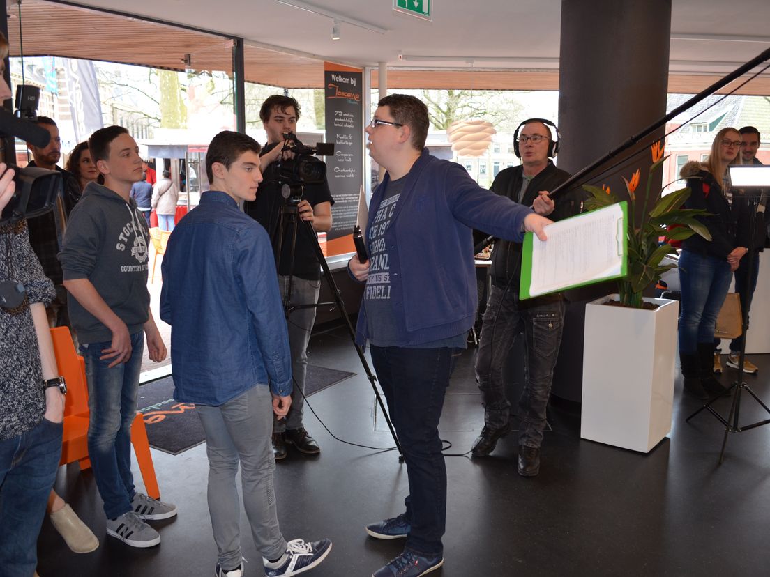 Brian op de Dijk hoopt met zijn film aandacht te krijgen voor het pesten op scholen (Rechten: eigen foto)