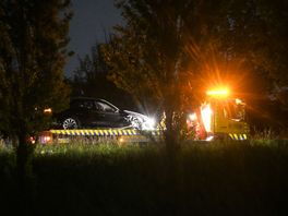 Inzittenden van auto rennen weg over de A58 na ongeluk