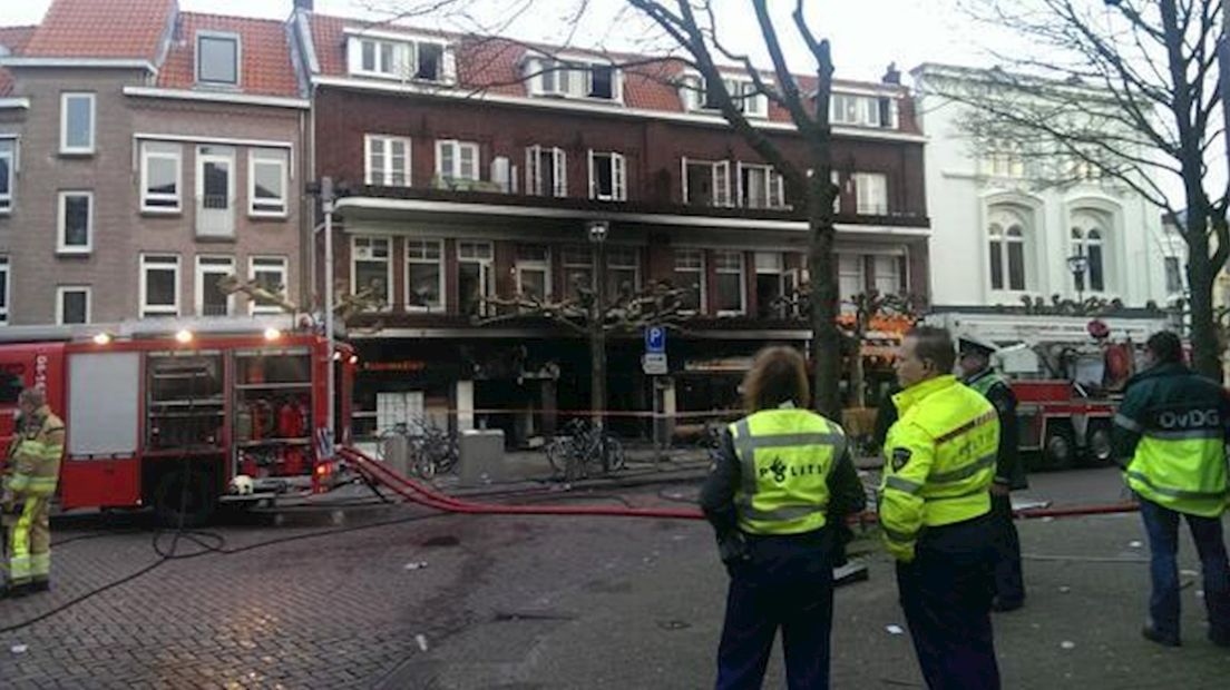 Explosie bij shoarmazaak Zwolle