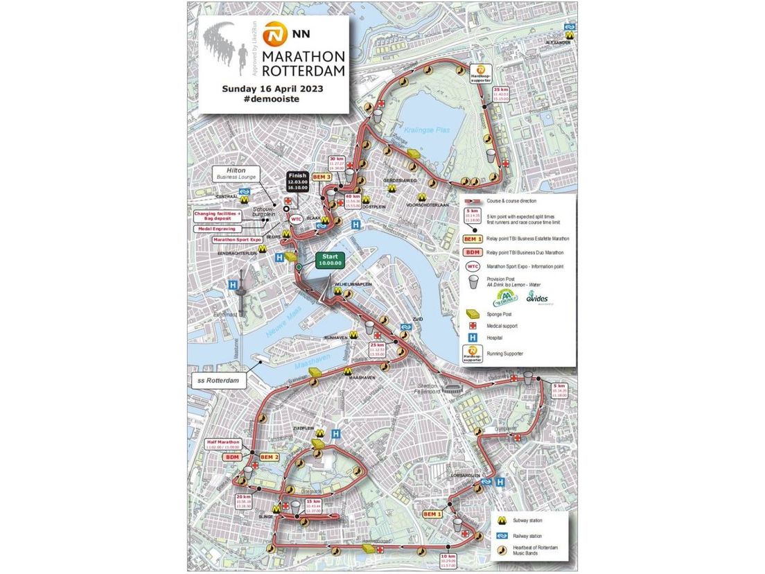 Alles wat je moet weten als je dit weekeinde naar de Marathon Rotterdam