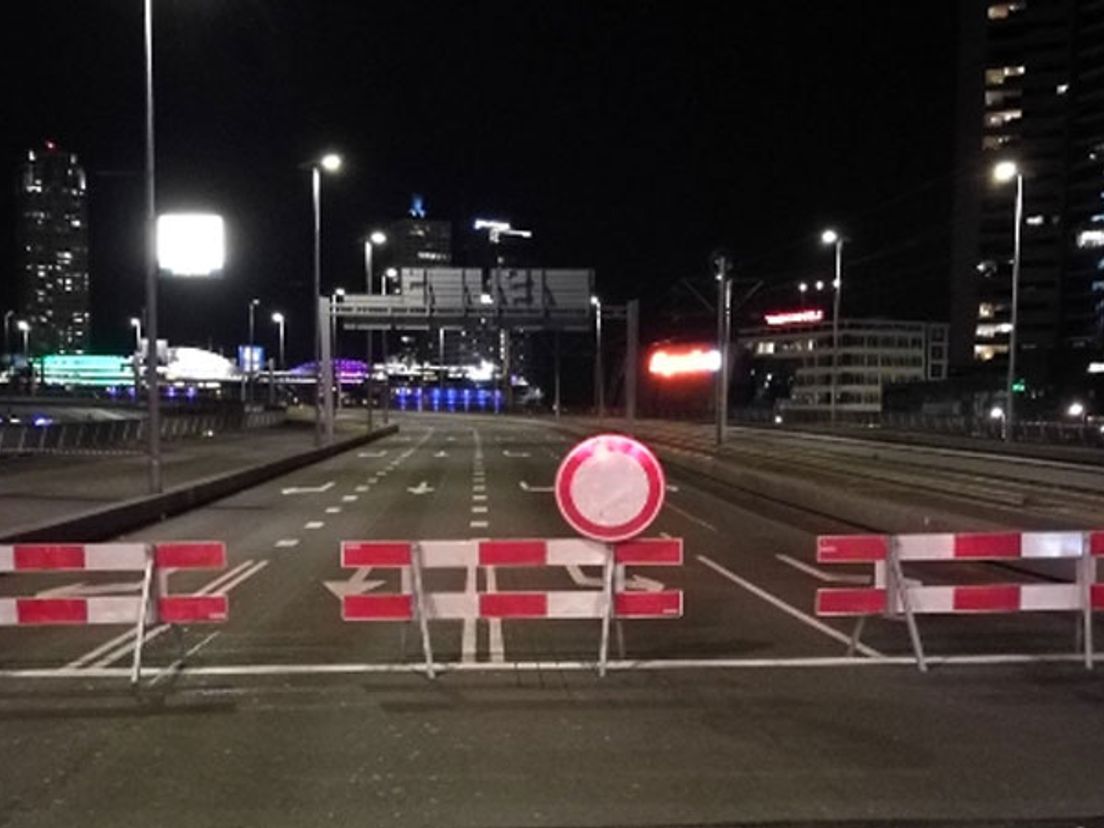 De afzetting donderdagavond.