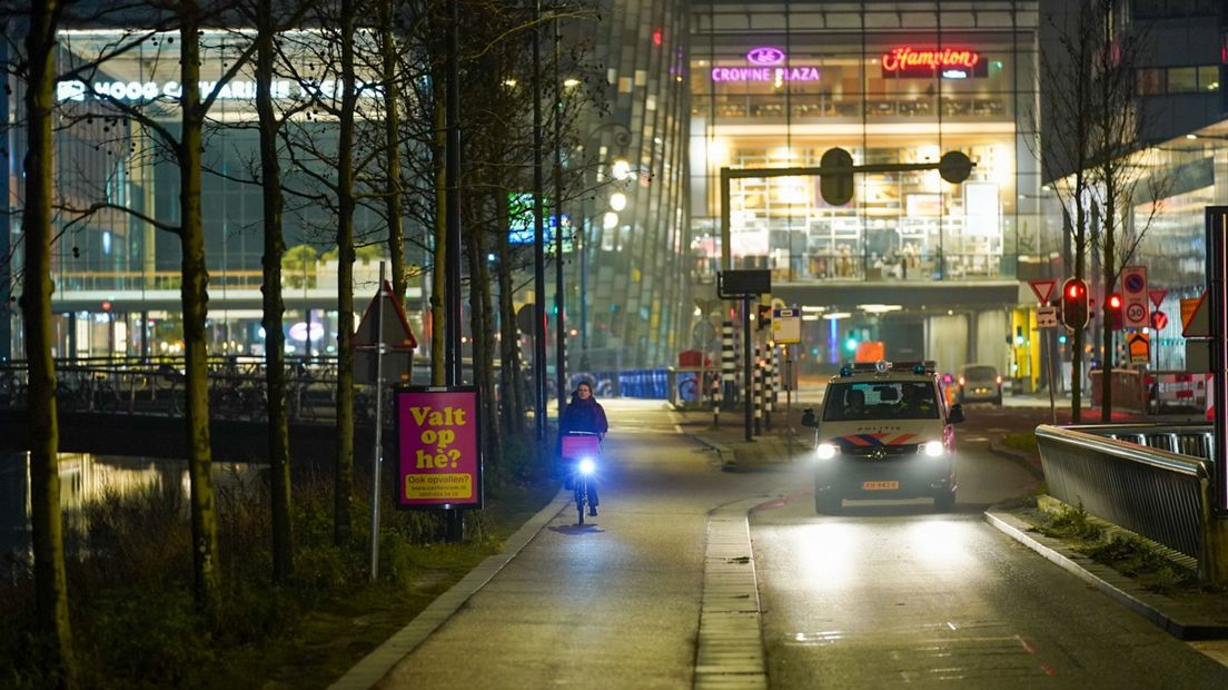 Utrecht gisteravond.