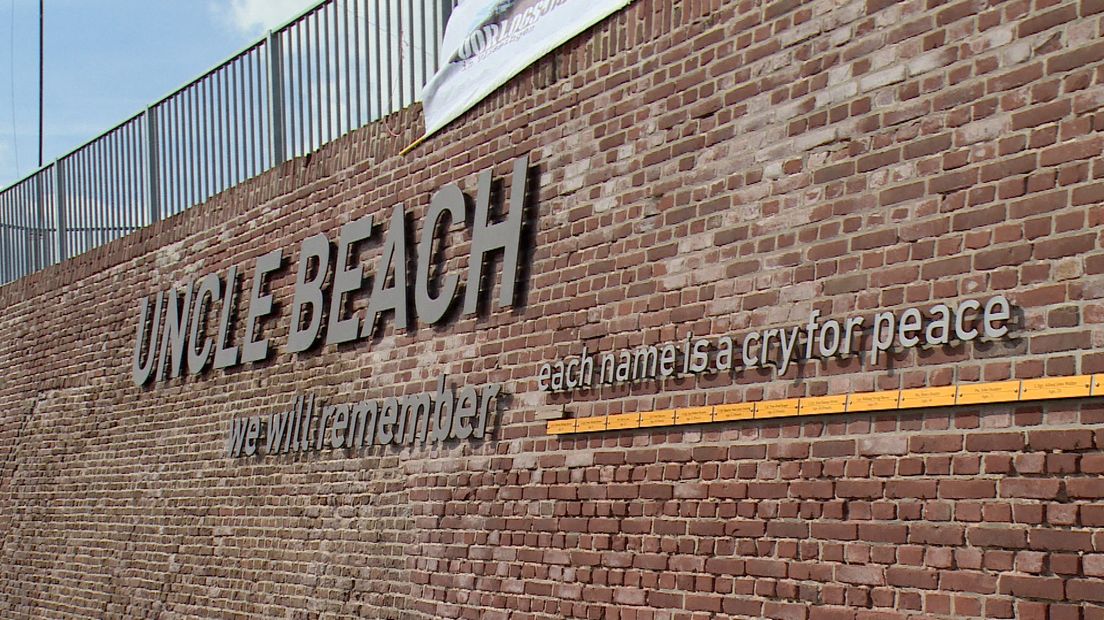Uncle Beach, de plek van het nieuwe monument