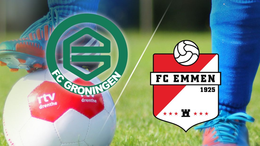 Volg FC Groningen - FC Emmen van minuut tot minuut