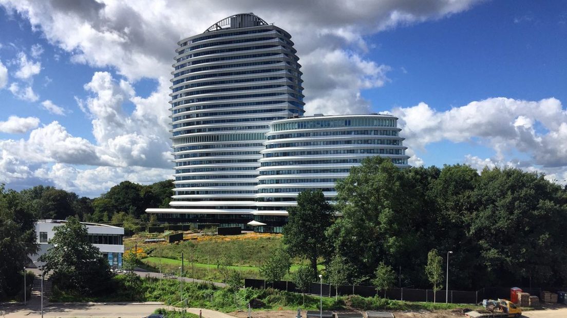 Het DUO-gebouw in Stad