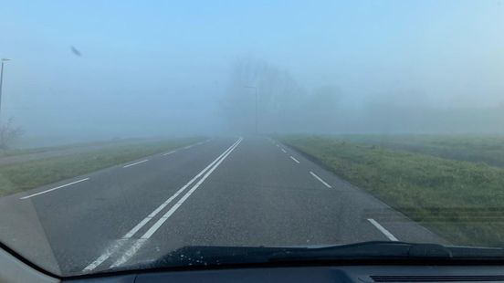 Code geel: tot ongeveer 10.00 dichte mist
