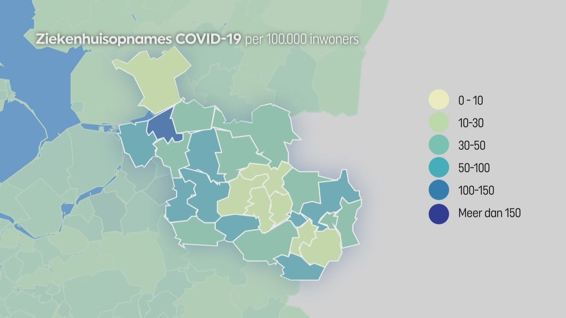 Zwartewaterland heeft percentueel hoogste aantal coronaslachtoffers van Noord-Nederland