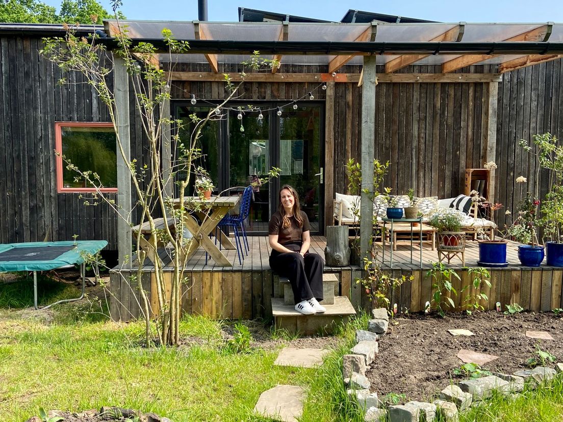Parel voor haar tiny huis