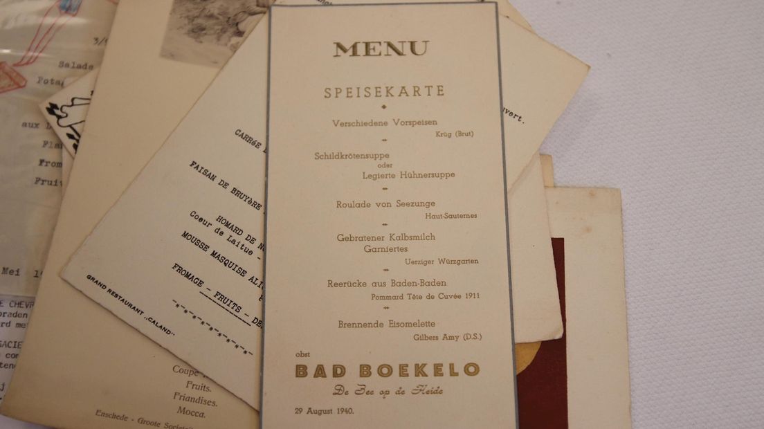Menukaart