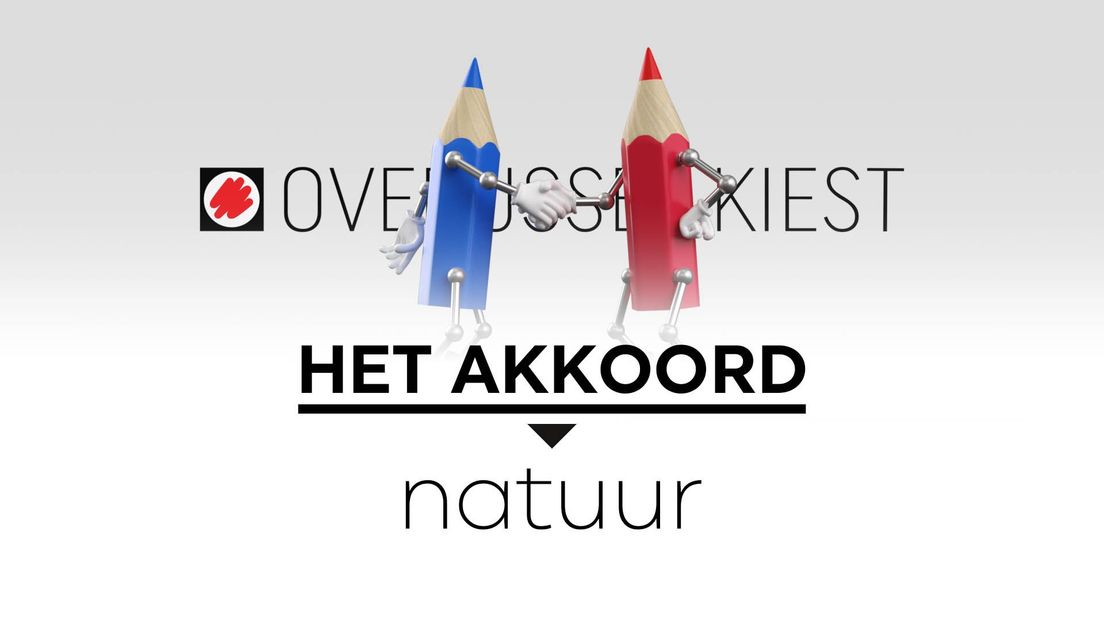 Overijssel Kiest: het akkoord is op 23, 24 en 25 mei te zien op TV Oost om 19.15, 21.15 en 23.15 uur.