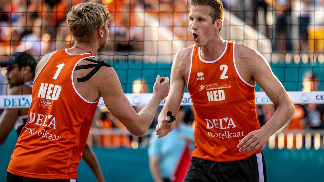 Varenhorst (r) en Bouter vormden sinds augustus 2017 een team (Rechten: ANP/Ronald Speijer)