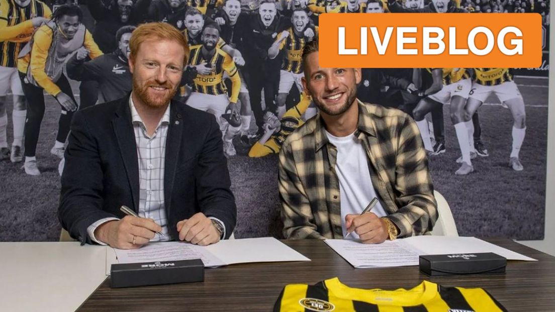 Dijks tekent voor één seizoen bij Vitesse.