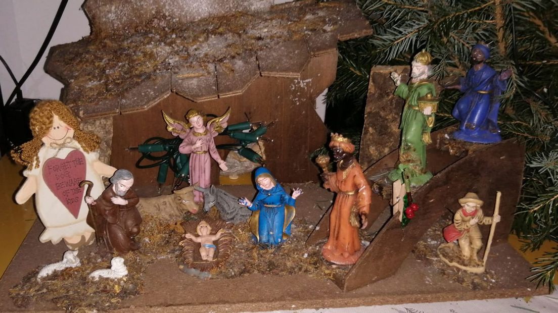 Een klassieke kerststal