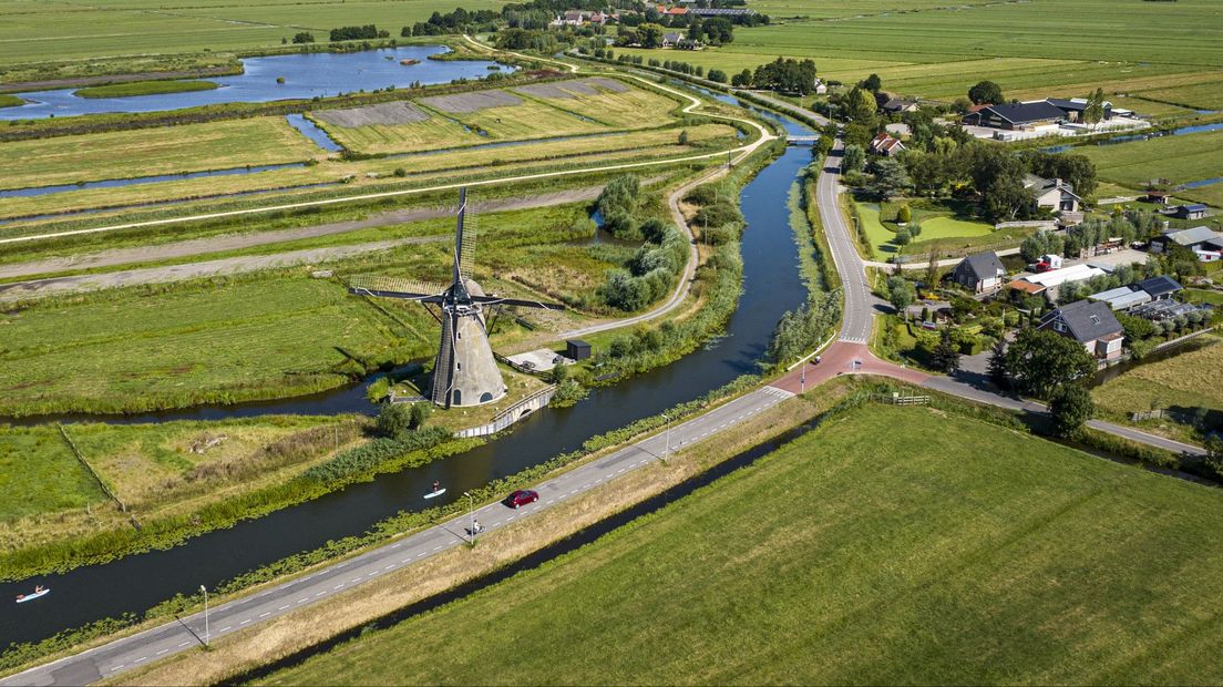 De polder bij Haastrecht