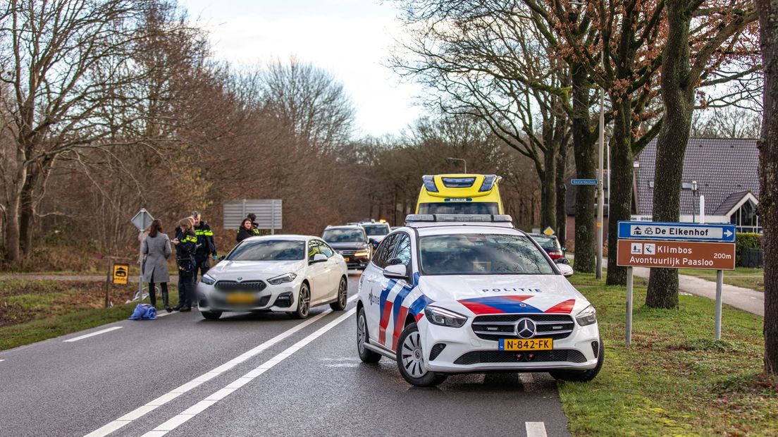 Het ongeval gebeurde op de N761