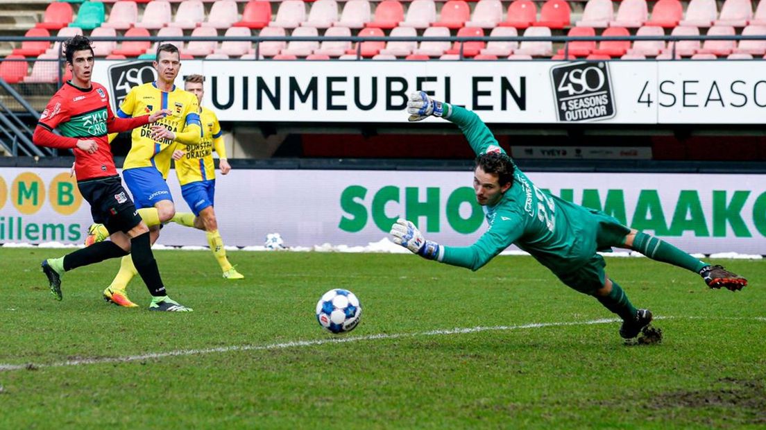 NEC-Cambuur eerder dit jaar in de eerste divisie