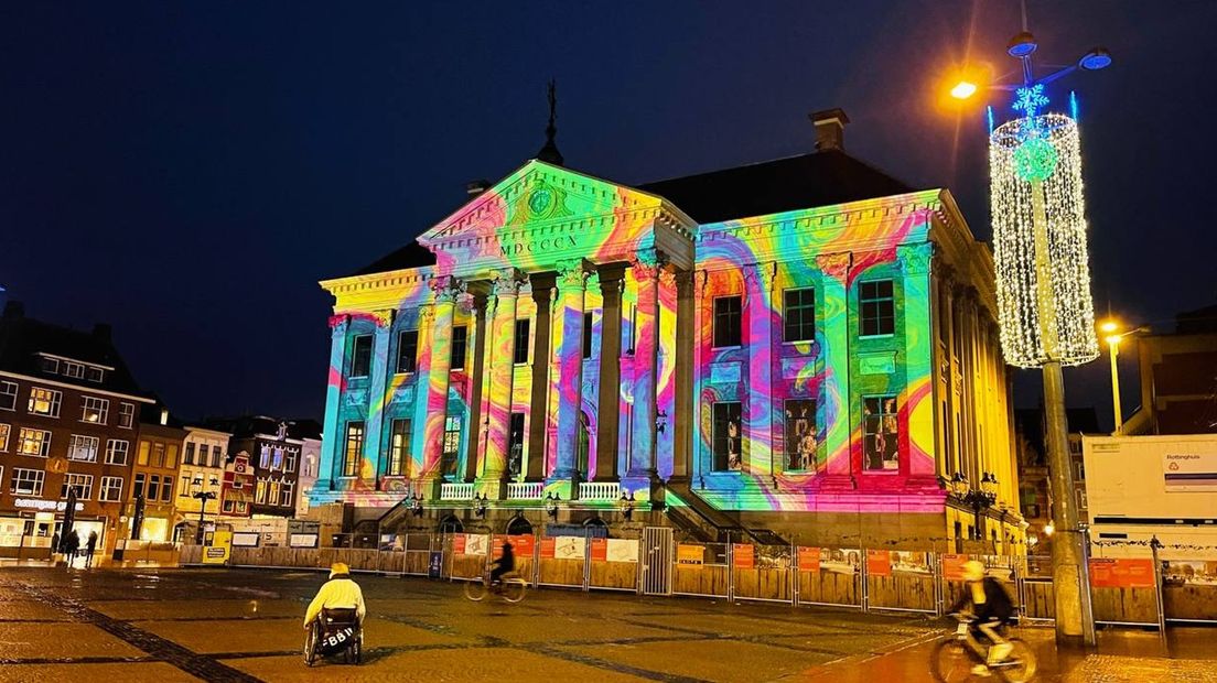 Het stadhuis als projector