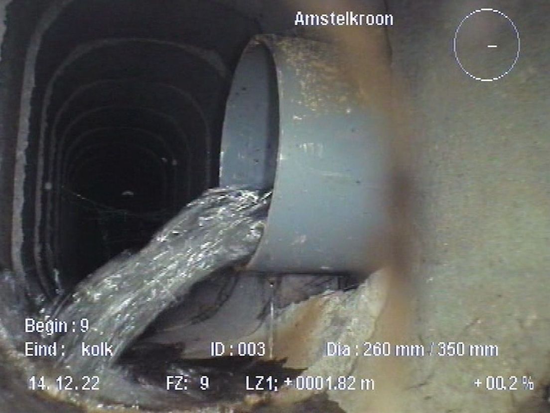 Op de eerste ondergrondse camerabeelden lijken de Bufferblocks goed hun werk te doen