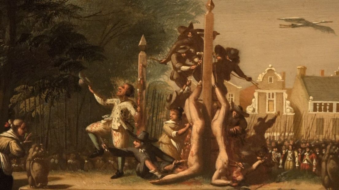 De lynchpartij van de gebroeders De Witt