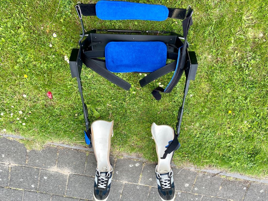 Het eerste prototype van de 'Cloudwalker'