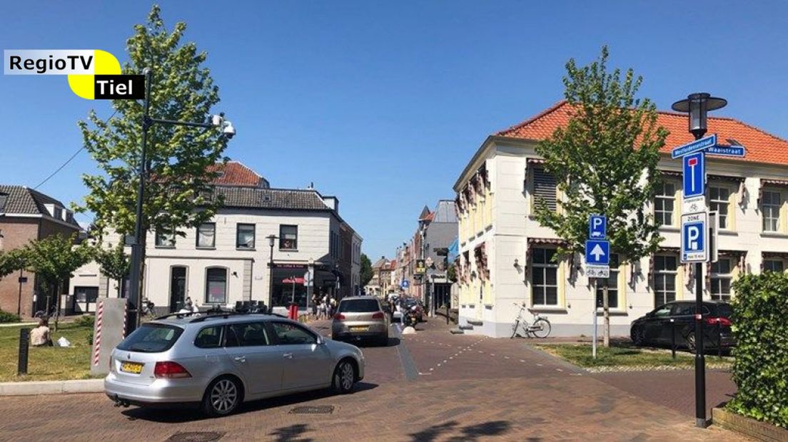De binnenstad van Tiel wordt binnenkort autoluw.