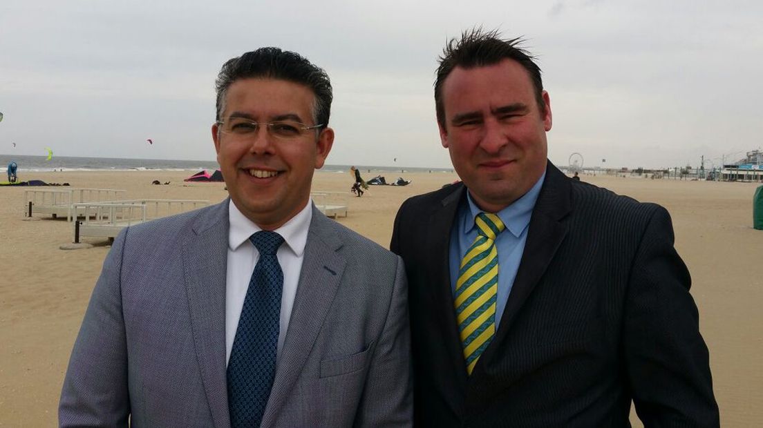 Rachid Guernaoui (links) en Richard de Mos