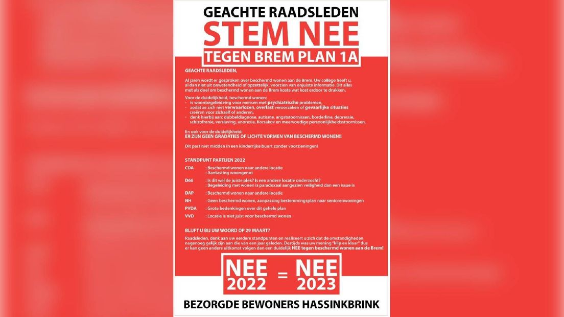 Een opmerkelijke advertentie in weekblad Haaksbergen