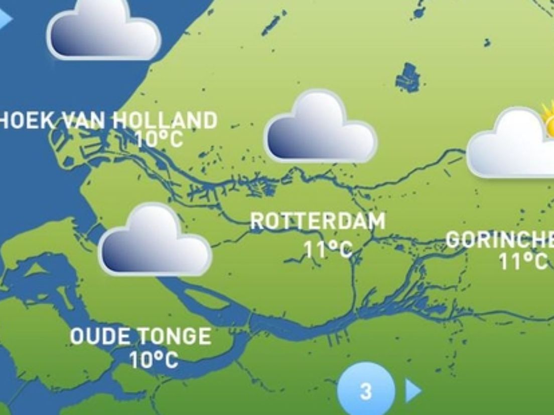 Het weer van zondag 19 maart