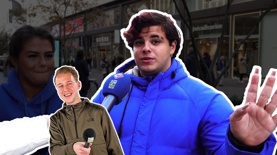 Leila vertelt in de straatvraag dat ze eigenlijk Leroy heet | Den Haag FM