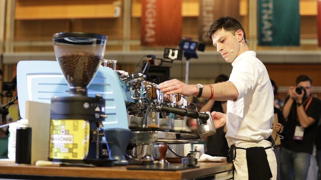 fragment van WK Barista 2017