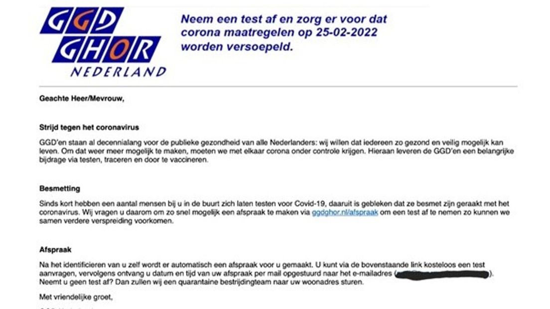 GGD nepmail