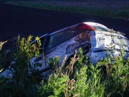 Bestuurder spoorloos na eenzijdig ongeluk op N391