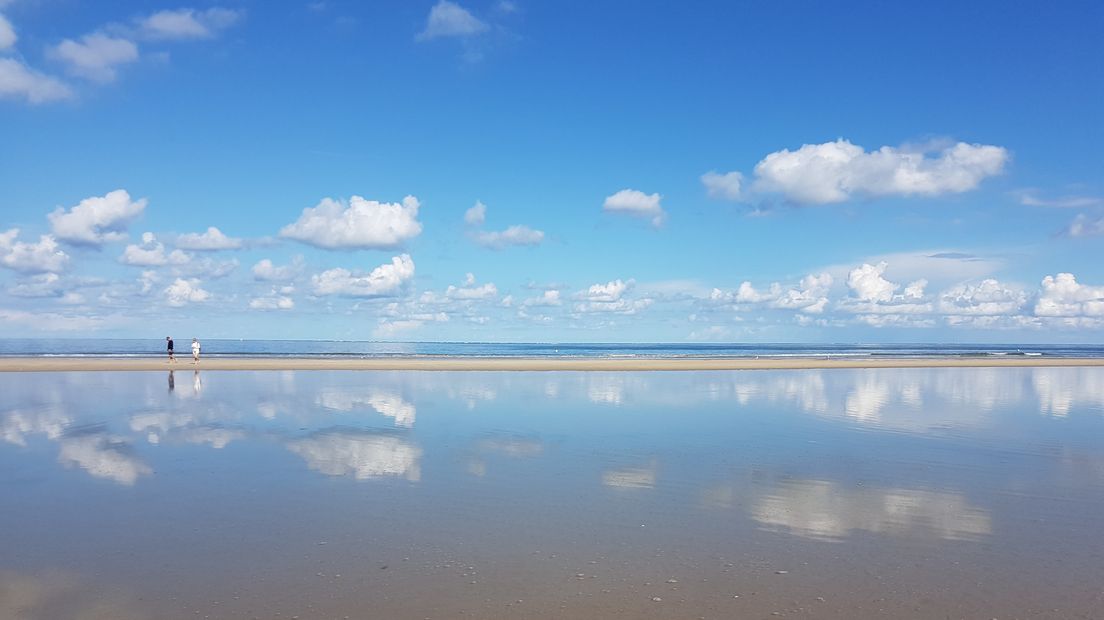 Het strand bij Renesse