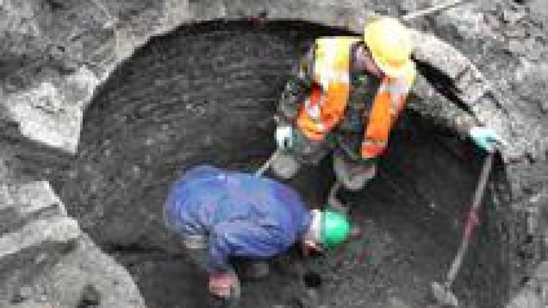 Middeleeuwse resten in Arnhem