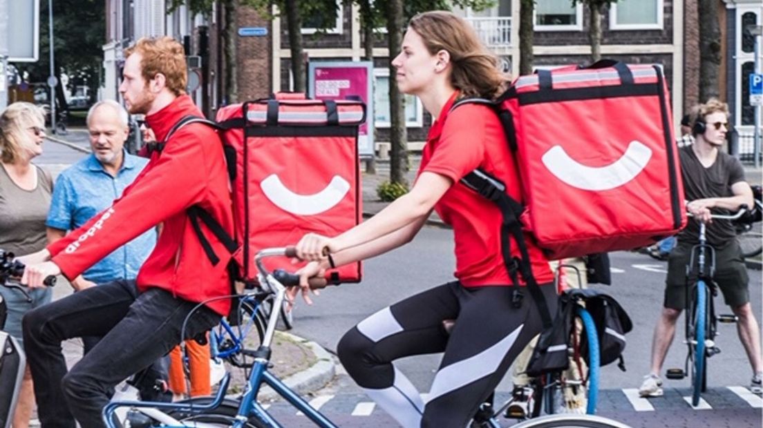 Fietskoeriers van Dropper