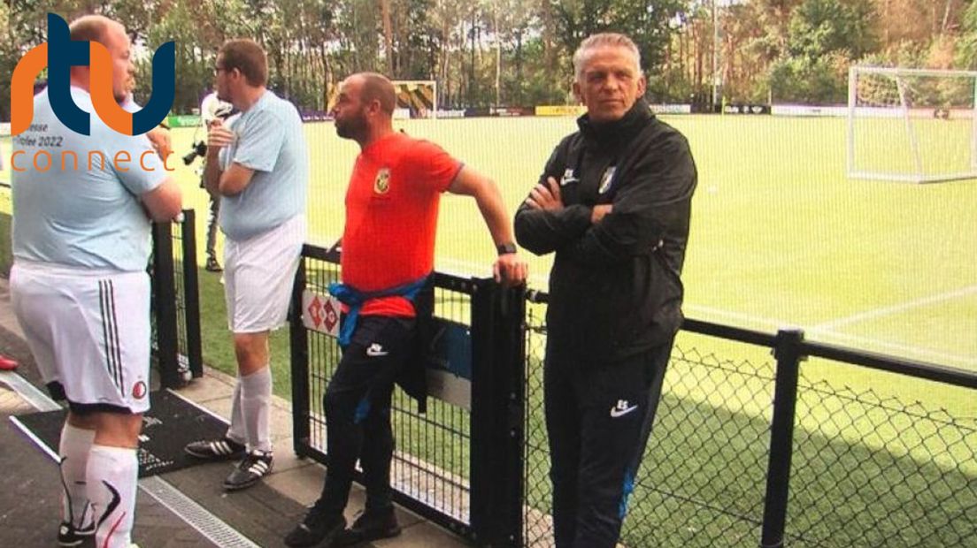 Edward Sturing bij de Vitesse G-Trofee