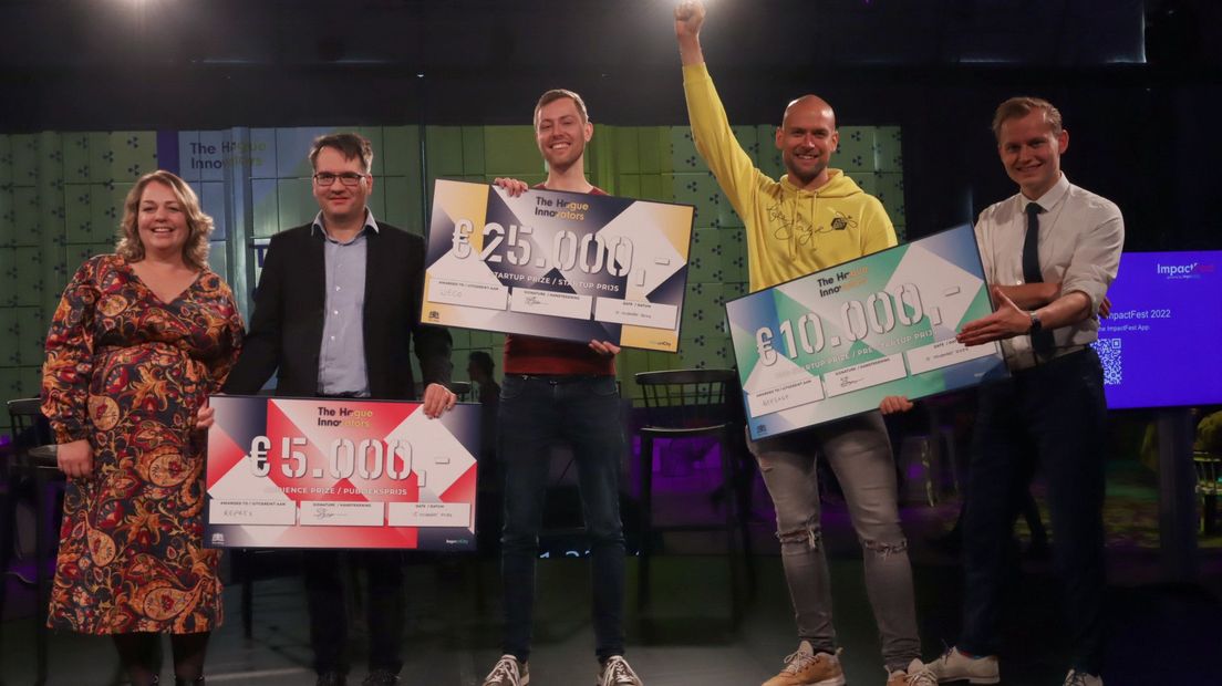 De winnaars van de Haagse Vernieuwers challenge