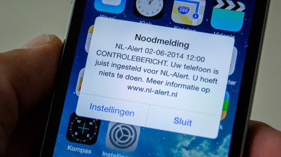 Een test van NL-Alert