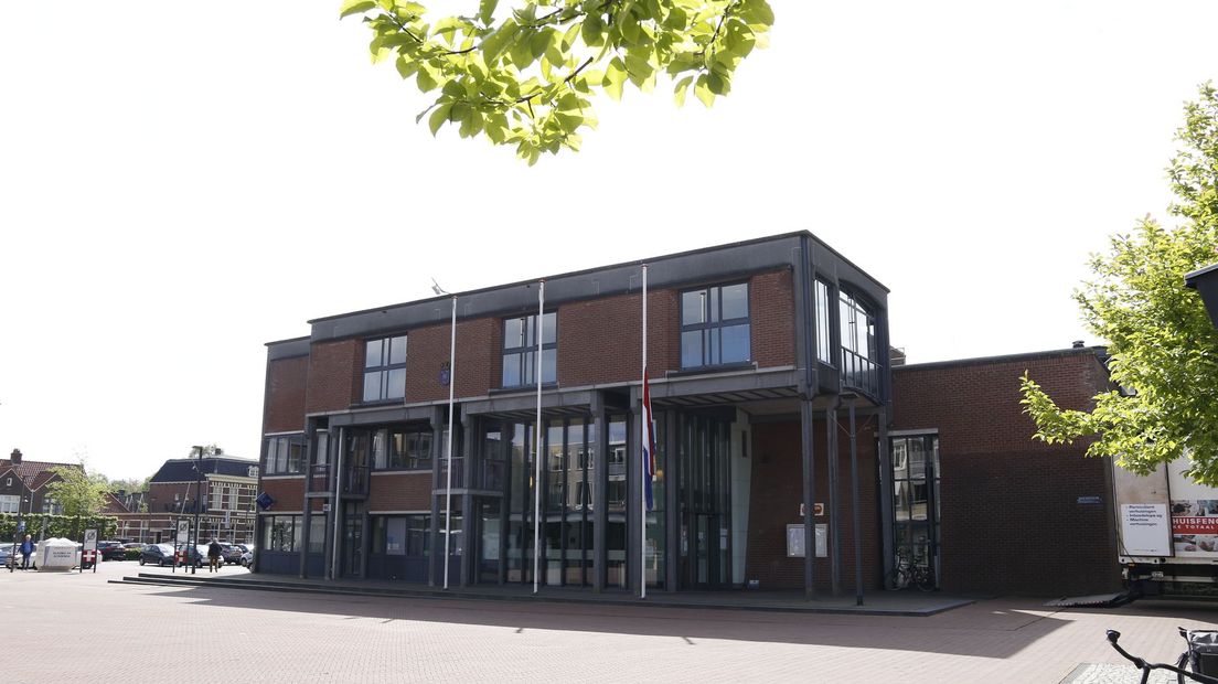 Het gemeentehuis van Borne