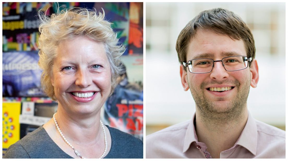 Marjolein de Jong en Robert Barker