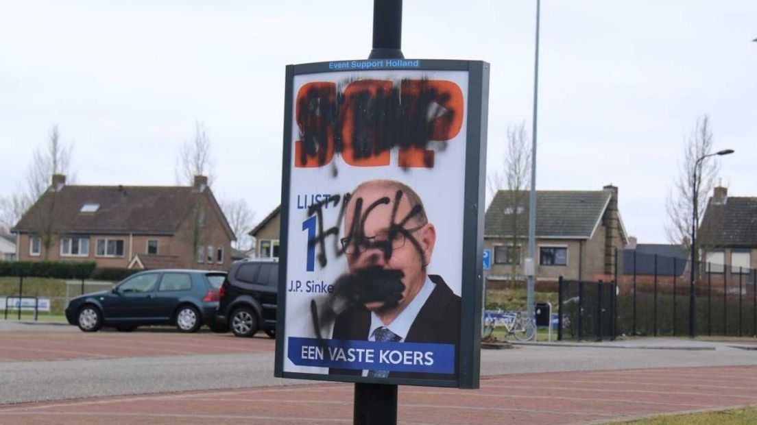 Poster SGP beklad in Yerseke en Hansweert