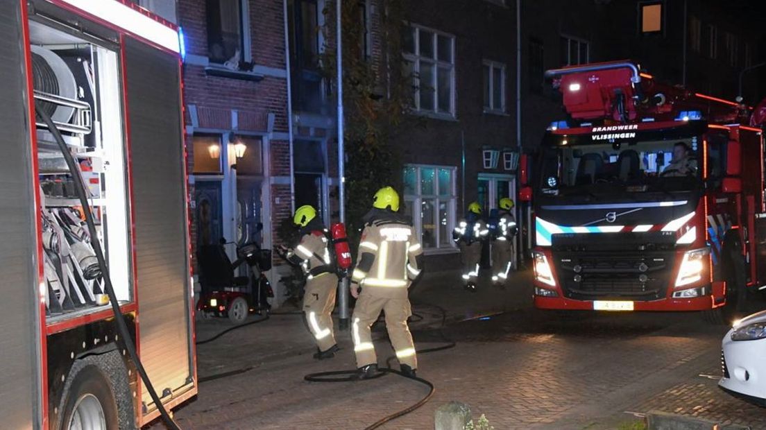 Gewonden bij brand in Vlissingen