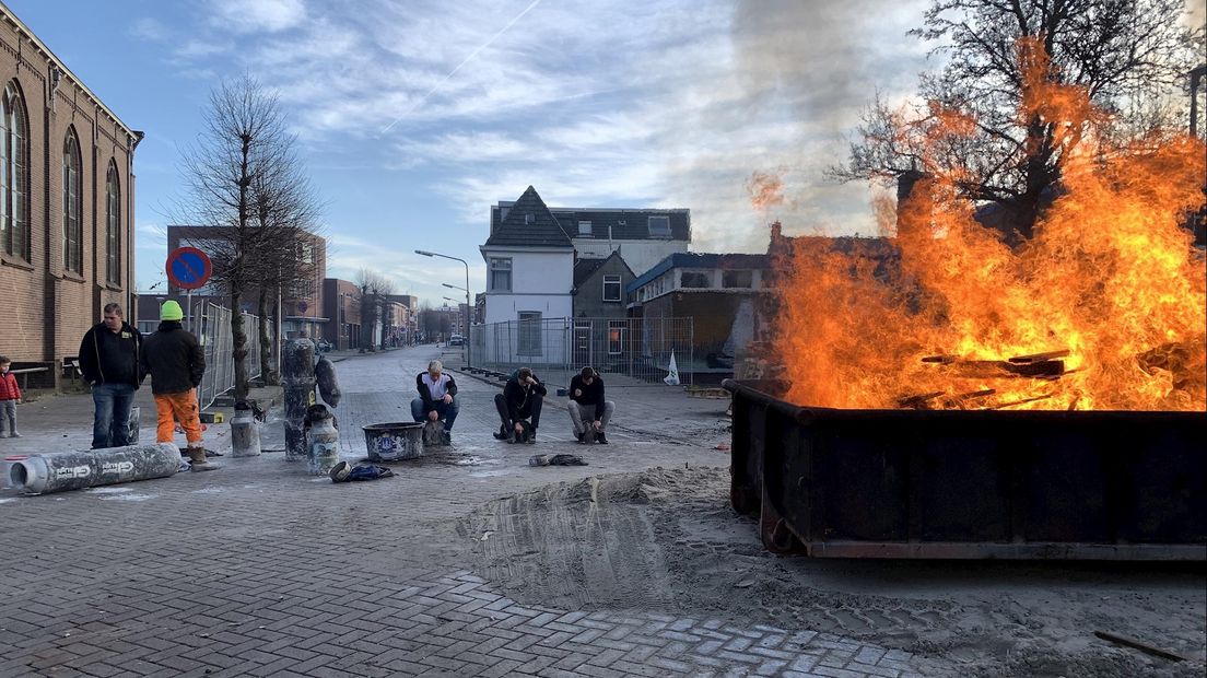 Carbidschieten in Kampen