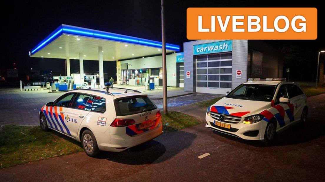 Een man met een mes zou zondag dit tankstation in Arnhem hebben overvallen.