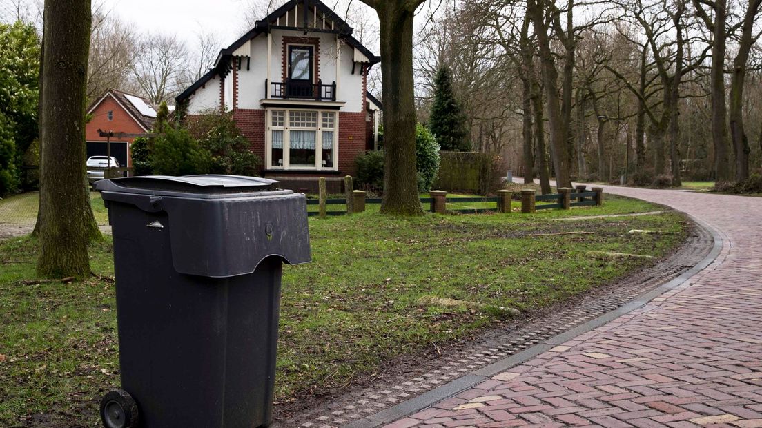 Een kliko aan de weg