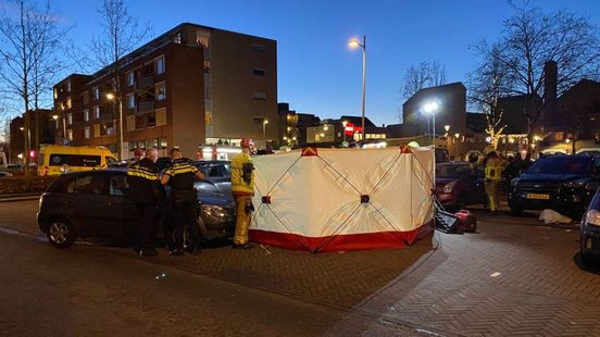 Ernstig ongeval op parkeerterrein in Apeldoorn.